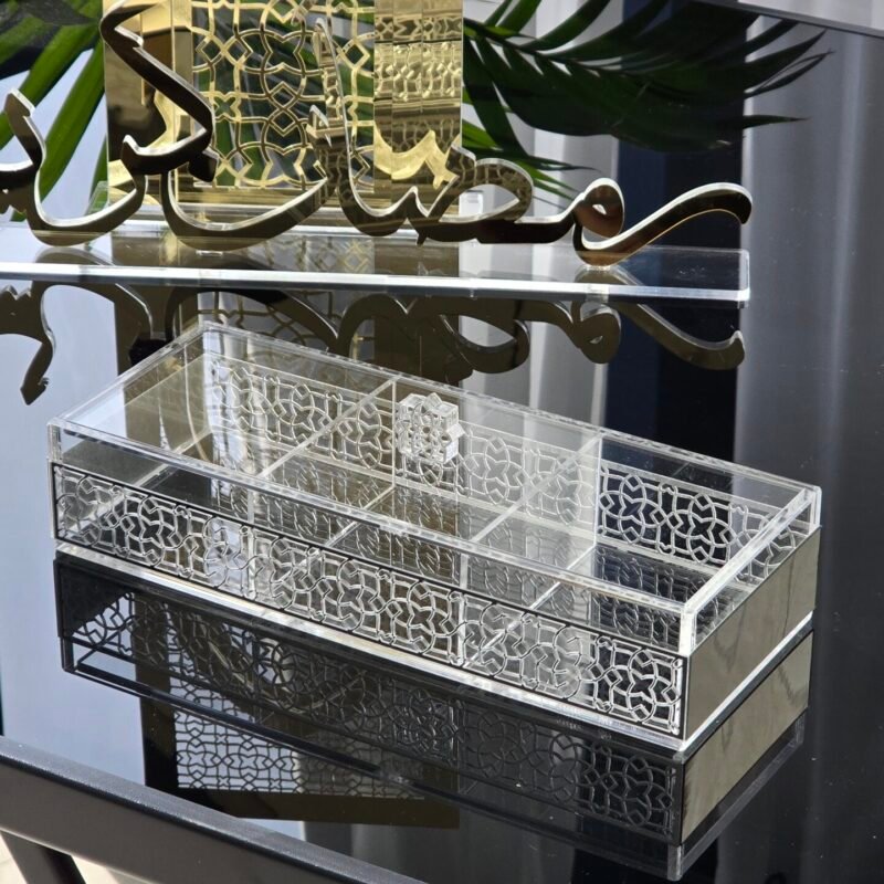 Nuts/ Dessert Box in Silver